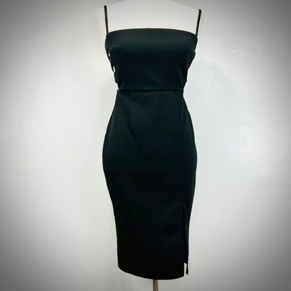 Trixxi Black Cutout Bodycon Dress